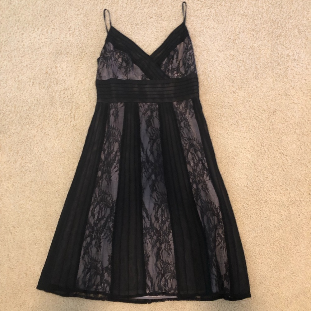 Ann Taylor LOFT Black Lace Dress